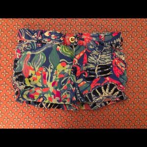 Lilly Pulitzer girls shorts- size 6